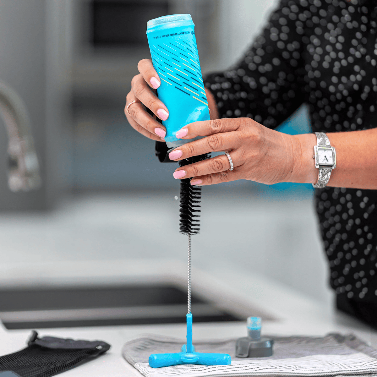 Hydrapak | Flaskflex | Softflask Reiniging | trrail.com