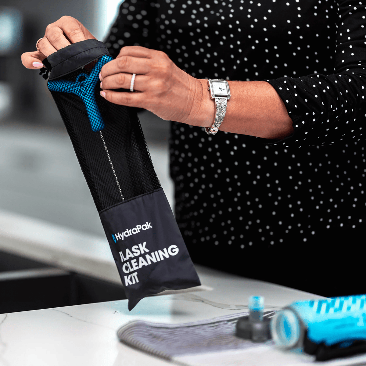 Hydrapak | Flaskflex | Softflask Reiniging | trrail.com