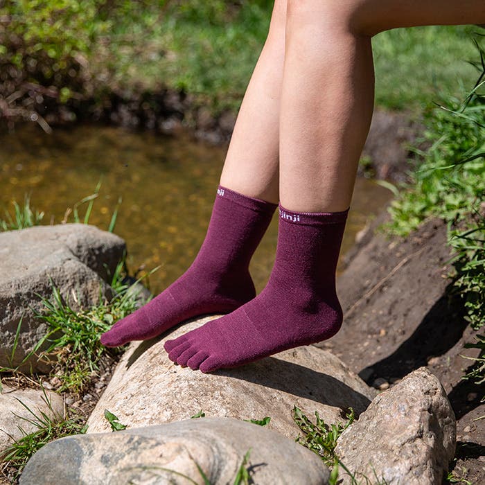 Injinji Liner Crew Merino | trrail.com