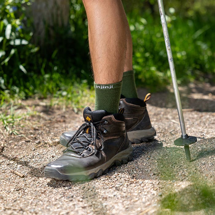 Injinji Liner Crew Merino | trrail.com