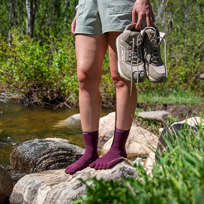 Injinji Liner Crew Merino | trrail.com