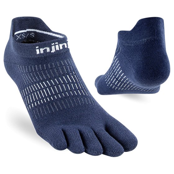 Injinji Run No-Show Lightweight Dames | trrail.com