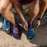 Injinji Run No-Show Lightweight Spectrum | trrail.com