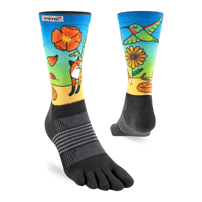 Injinji Trail Crew Dames Spectrum | trrail.com