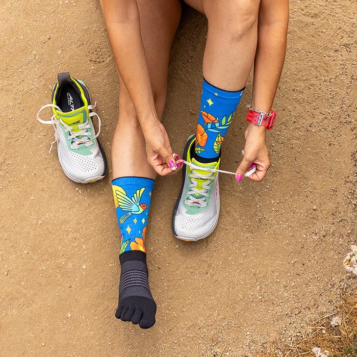 Injinji Trail Crew Dames Spectrum | trrail.com
