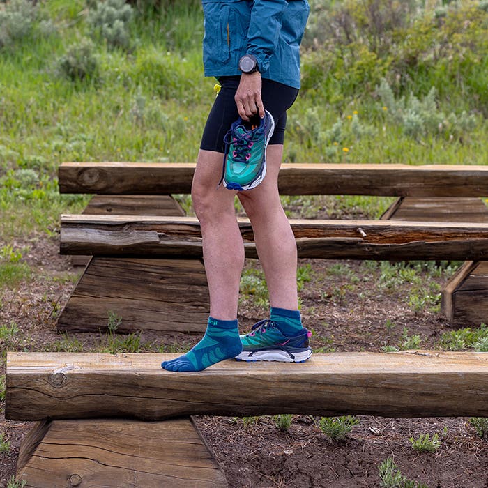 Injinji Ultra Run Mini-Crew Dames | trrail.com