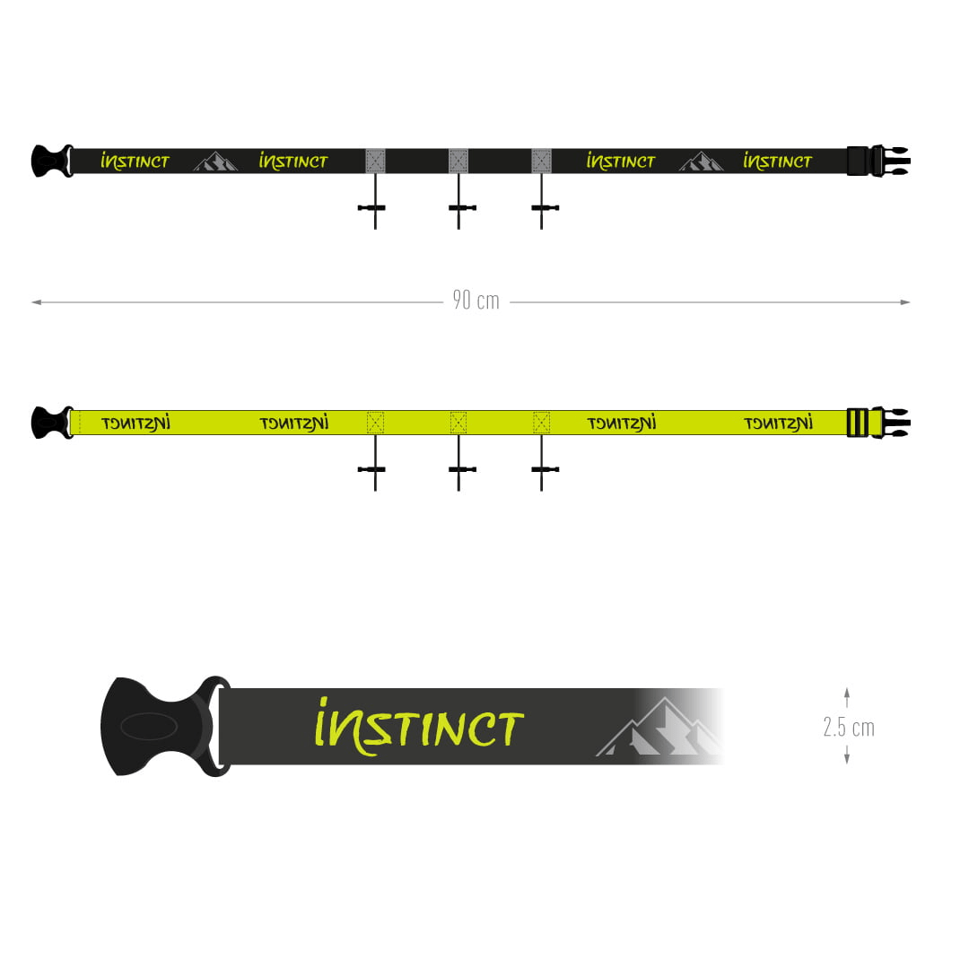 Instinct | Race Number Belt | Startnummerband | trrail.com