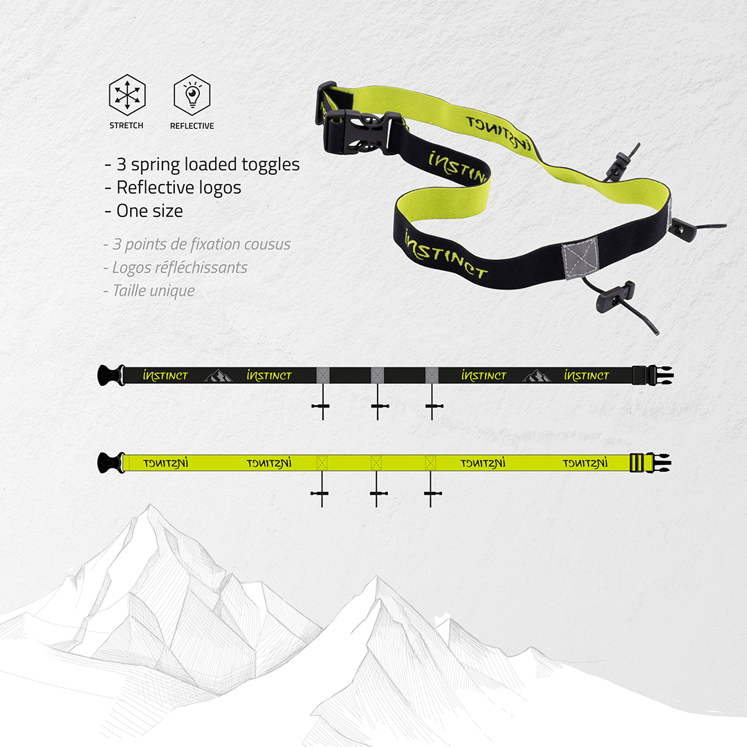 Instinct | Race Number Belt | Startnummerband | trrail.com
