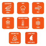 Instinct Survival Thermal Poncho | trrail.com
