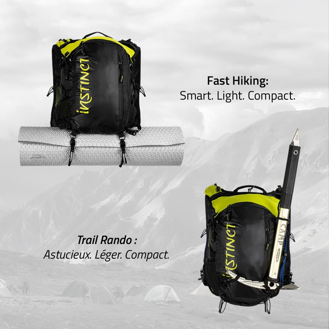 Instinct Trail | X8 18 L | Trailvest | Zonder flessen | trrail.com