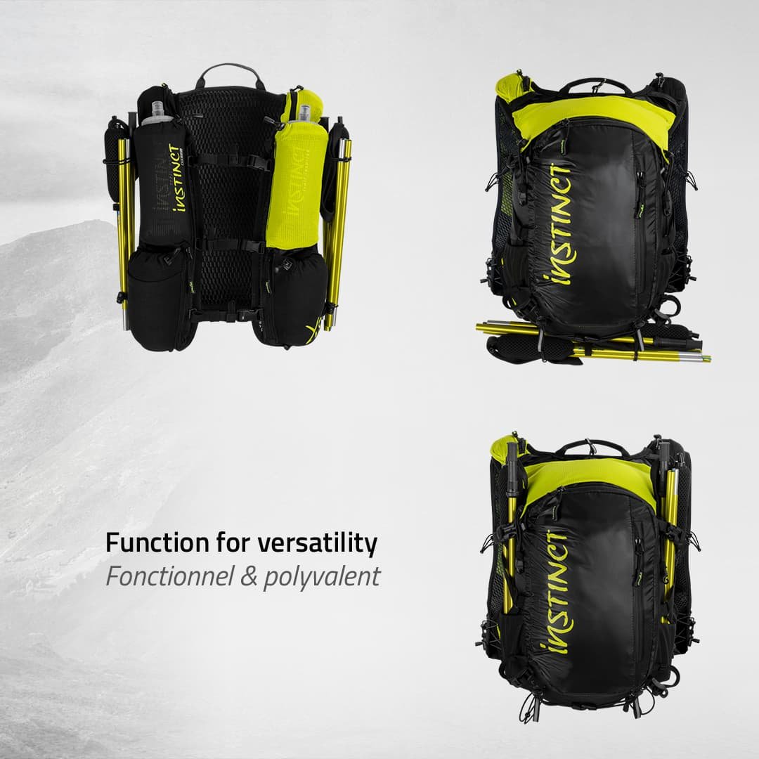 Instinct Trail | X8 18 L | Trailvest | Zonder flessen | trrail.com
