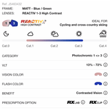 Julbo | Ultimate | Reactiv 1-3 High Contrast | trrail.com