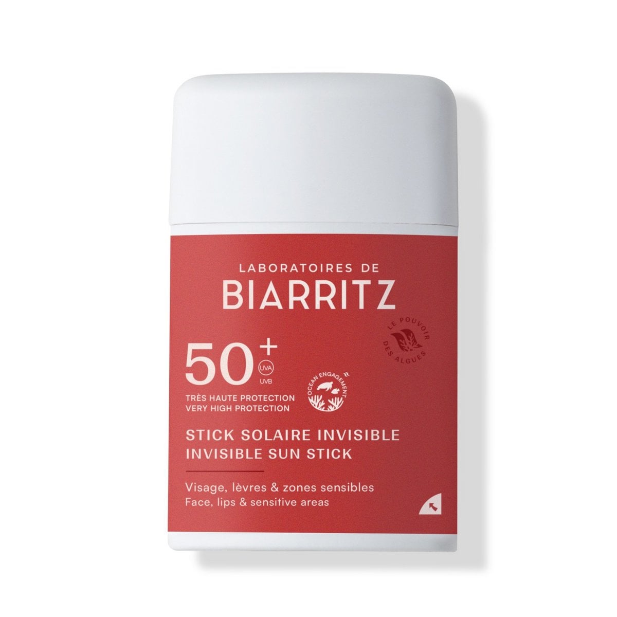 Laboratoires de Biarritz Invisible Sun Stick (SPF 50+) | trrail.com