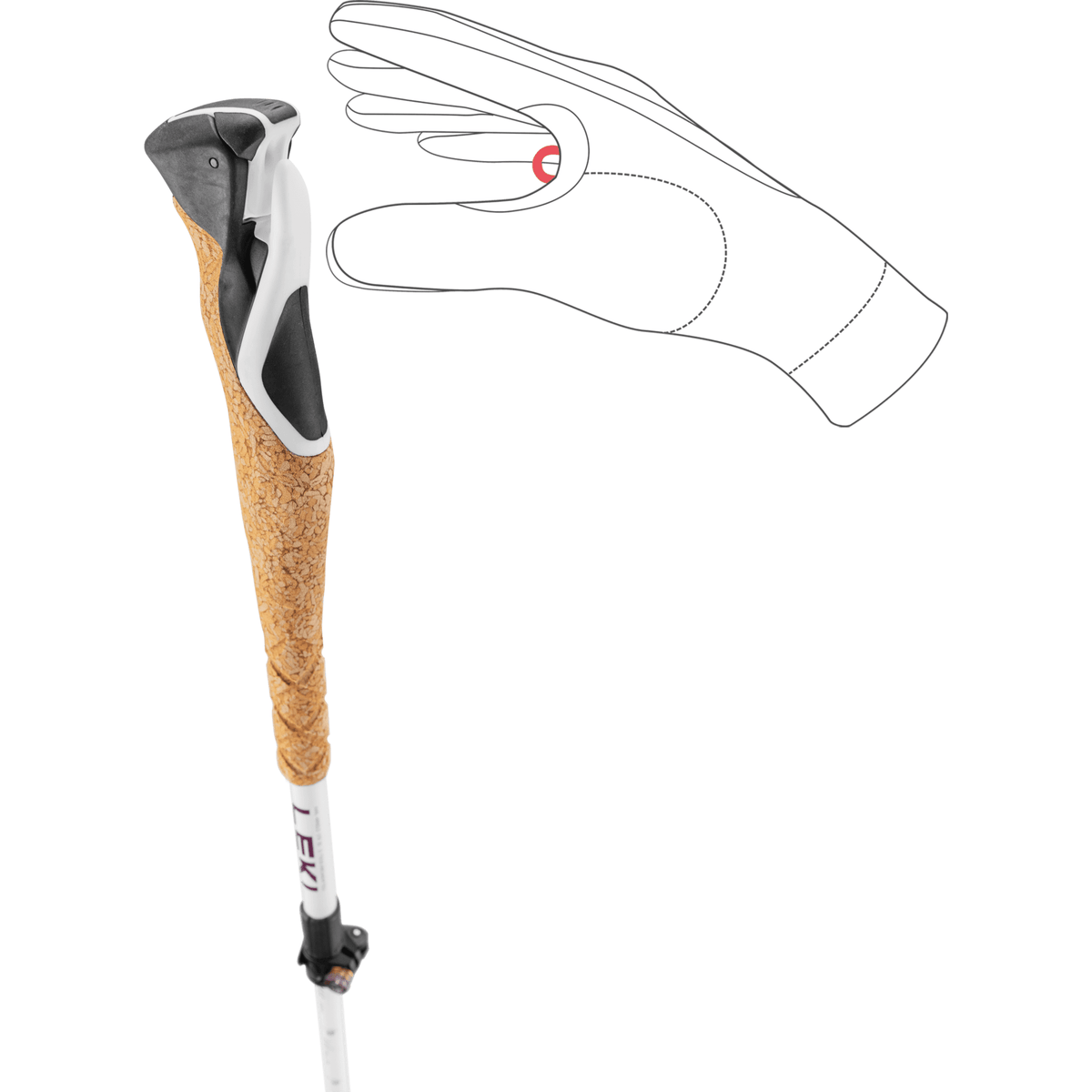 Leki | Cross Trail FX Superlite Compact | Trailrunning Poles | trrail.com