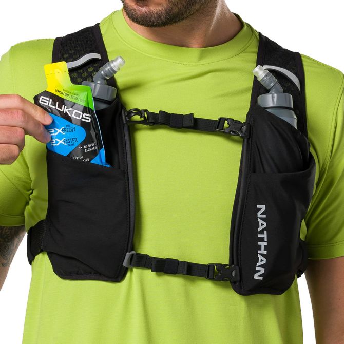 Nathan QuickStart 3.0 Vest 3 (Liter + Soft Flasks) | trrail.com