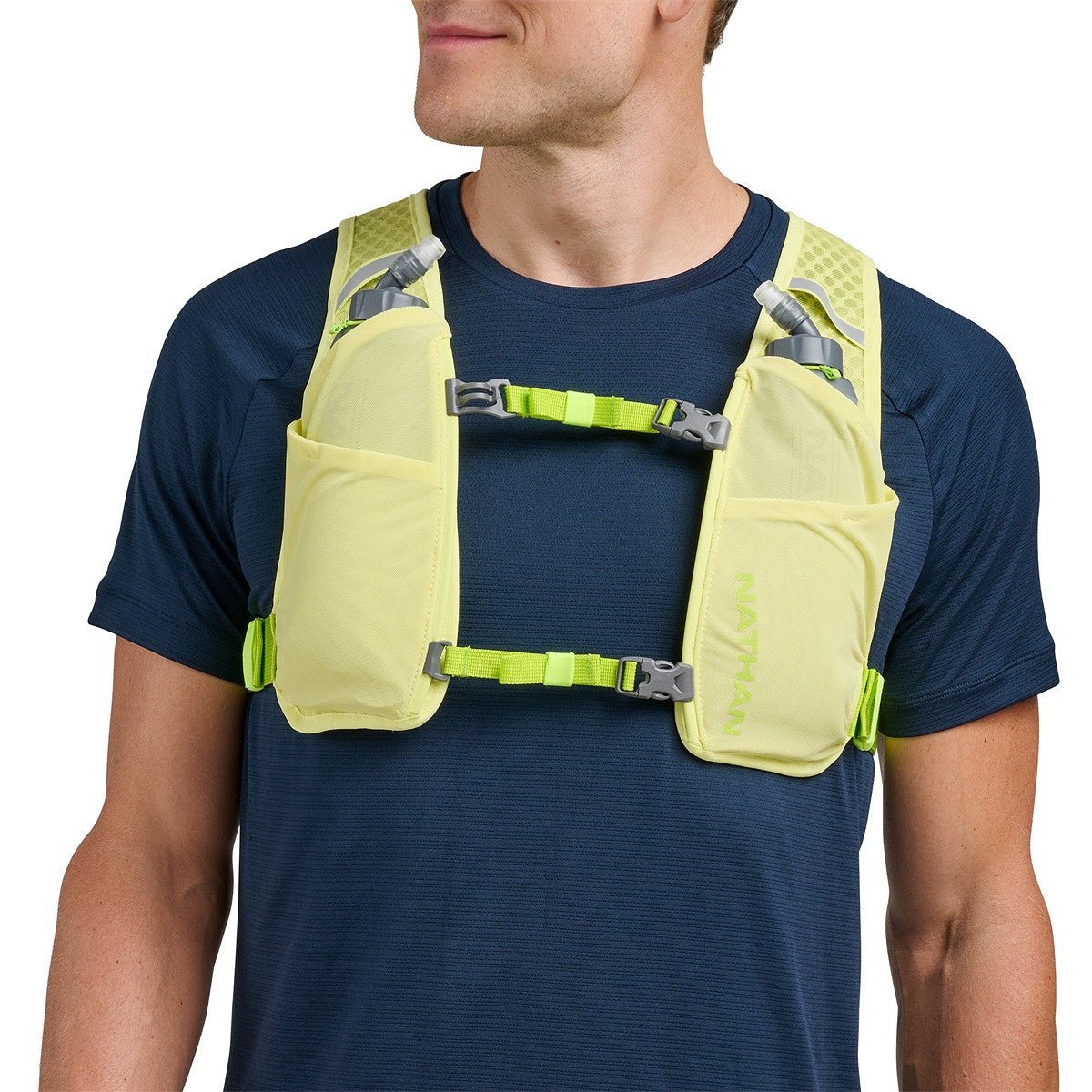 Nathan QuickStart 3.0 Vest (4 Liter + Soft Flasks) | trrail.com