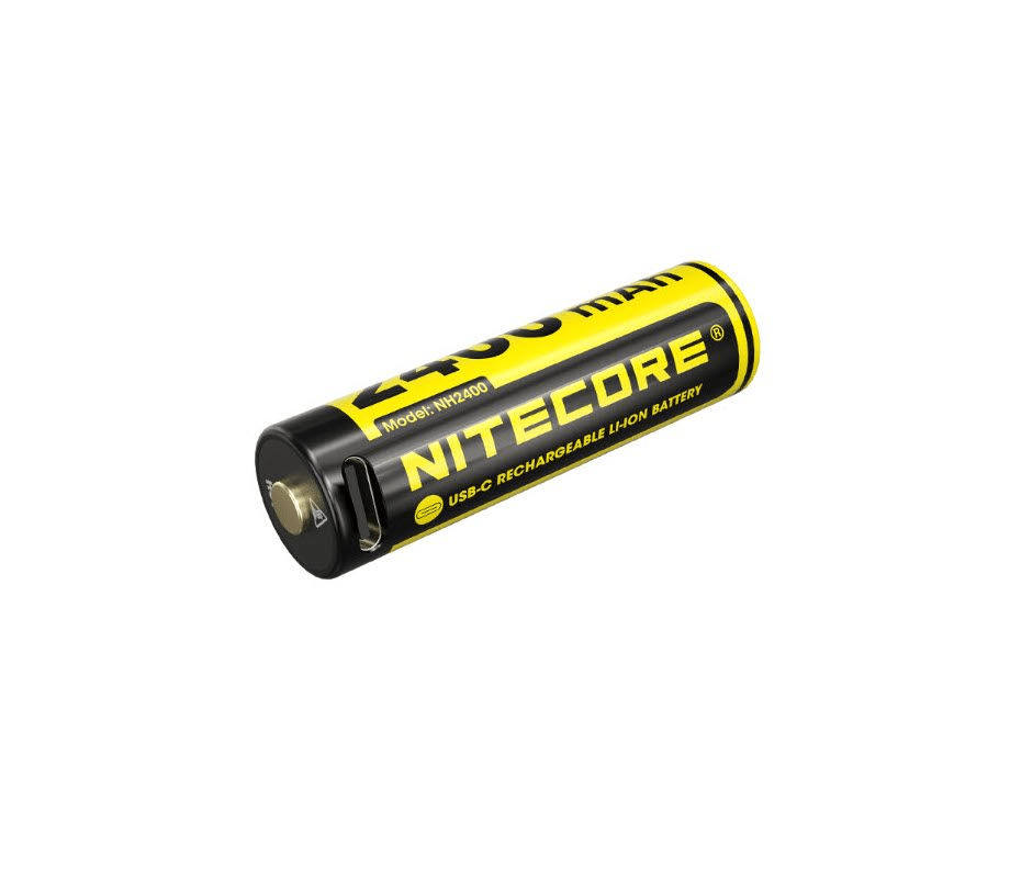 Nitecore | NH2400 Oplaadbare AA Batterijen | 4 Stuks USB-C | trrail.com