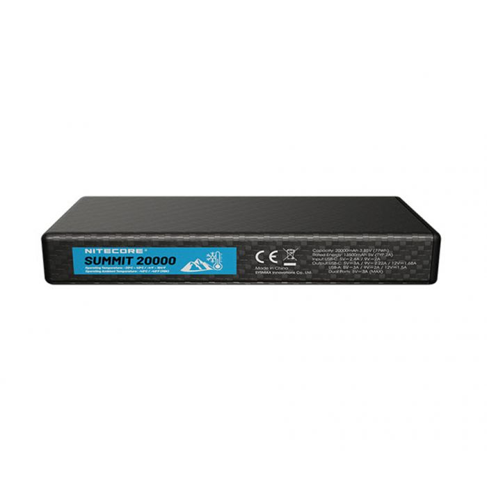 Nitecore | Summit 20000 | Low Temperature Powerbank | 20.000 | trrail.com