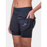 Ronhill Tech 4.5" Twin Short Dames | trrail.com