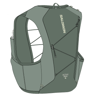 Salomon Active Skin 4 (4L) - trrail.com