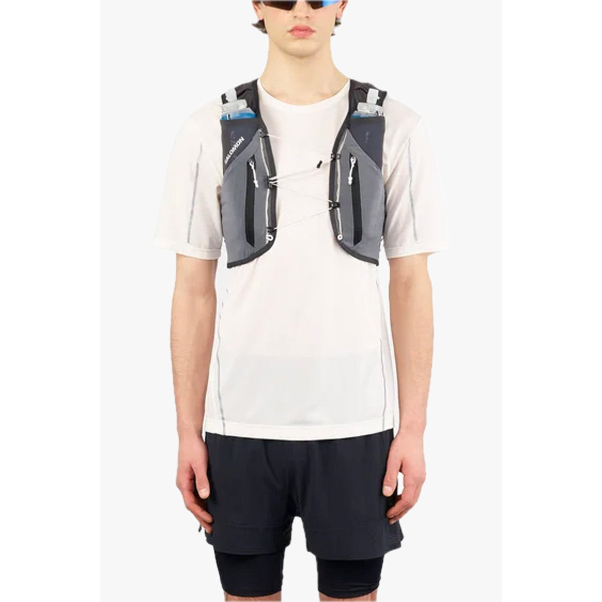 Salomon | Adv Skin 12 | Hardlooprugzak | Unisex | +2 Soft Flasks - trrail.com