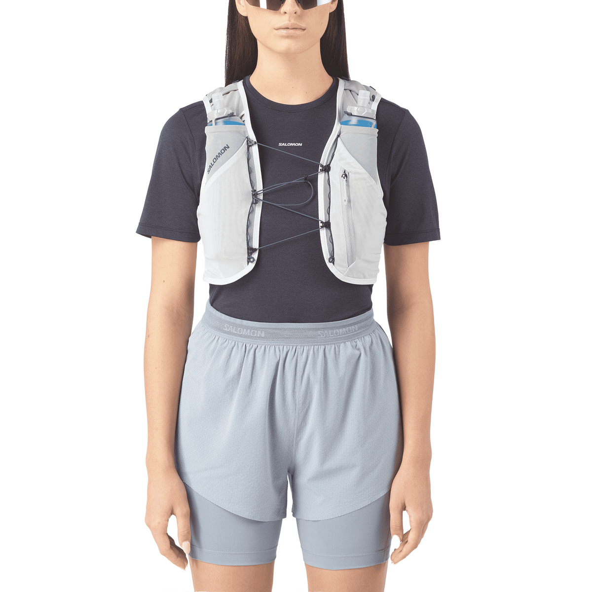 Salomon | Adv Skin 5 | Hardlooprugzak | Unisex | +2 Soft Flasks - trrail.com