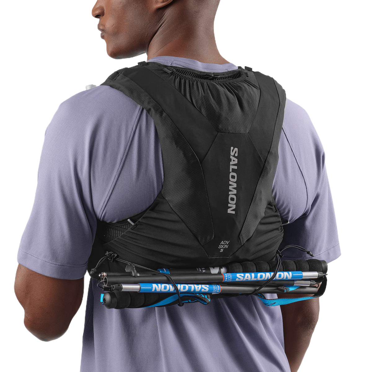 Salomon | Adv Skin 5 | Hardlooprugzak | Unisex | +2 Soft Flasks - trrail.com