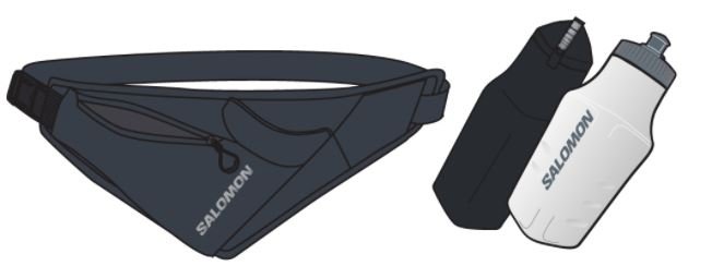 Salomon Cross Season Bottle Belt | trrail.com
