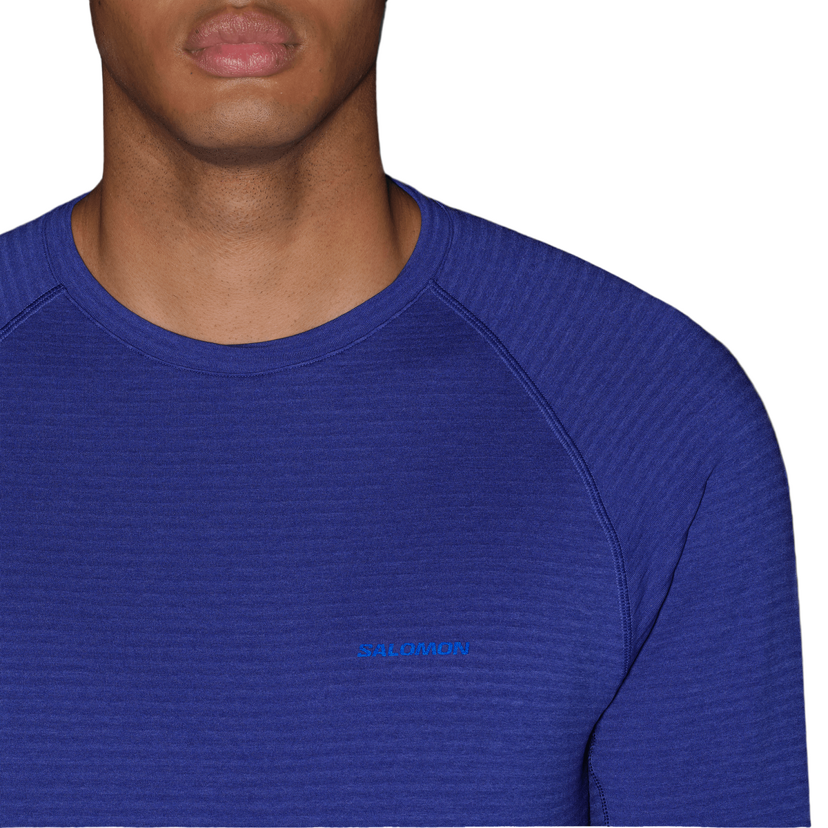 Salomon Essential Lightwarm Crewneck Heren | trrail.com