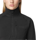 Salomon Essential Lightwarm Half Zip Dames | trrail.com