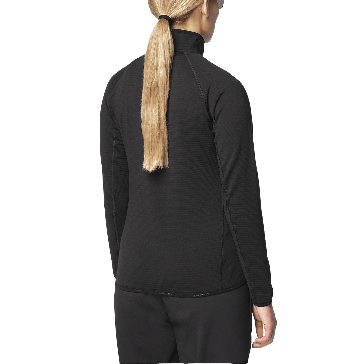 Salomon Essential Lightwarm Half Zip Dames | trrail.com