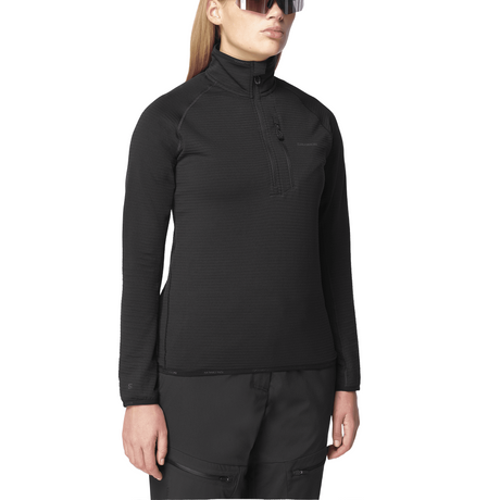 Salomon Essential Lightwarm Half Zip Dames | trrail.com