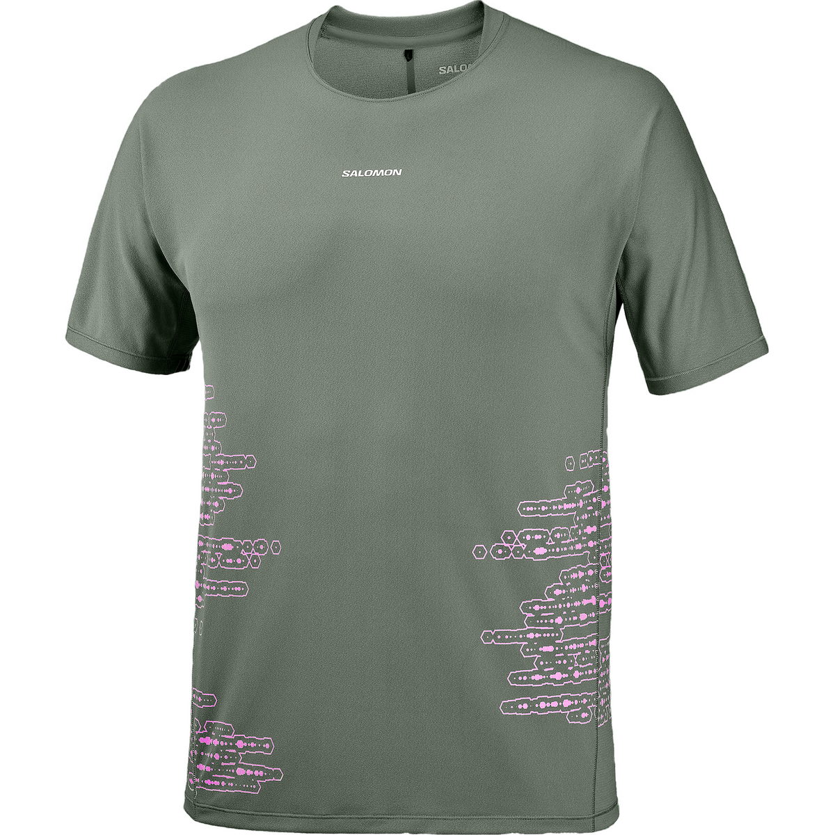 Salomon Sense Aero Graphic Shirt Heren | trrail.com