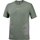 Salomon Sense Aero Graphic Shirt Heren | trrail.com