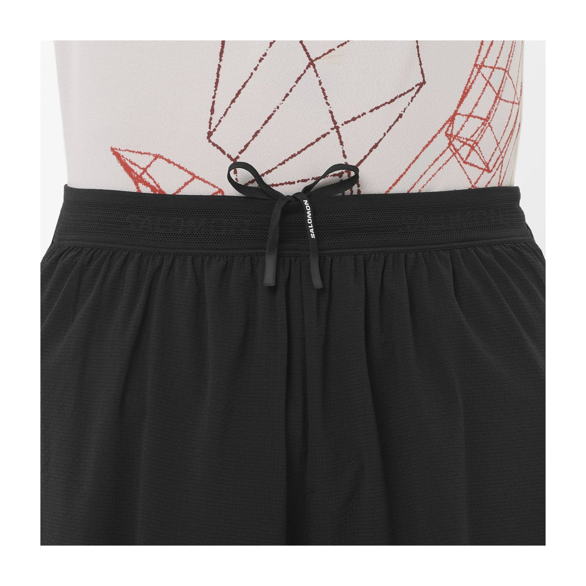 Salomon Sense Aero Stow 5" Shorts Heren | trrail.com