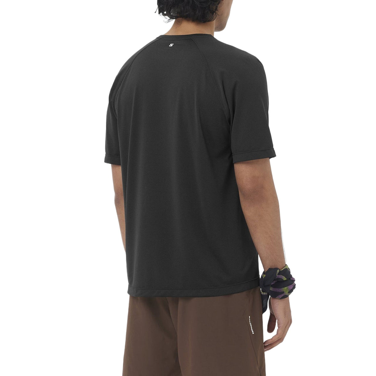 Salomon Shakeout Core Tee GFX Heren | trrail.com