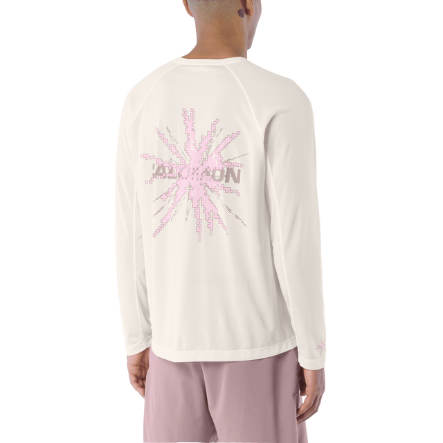 Salomon Shakeout Core Longsleeve GFX Heren | trrail.com