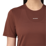 Salomon Shakeout Core Shirt Dames | trrail.com
