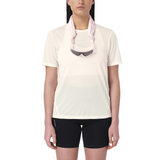 Salomon Shakeout Core Shirt GFX Dames | trrail.com