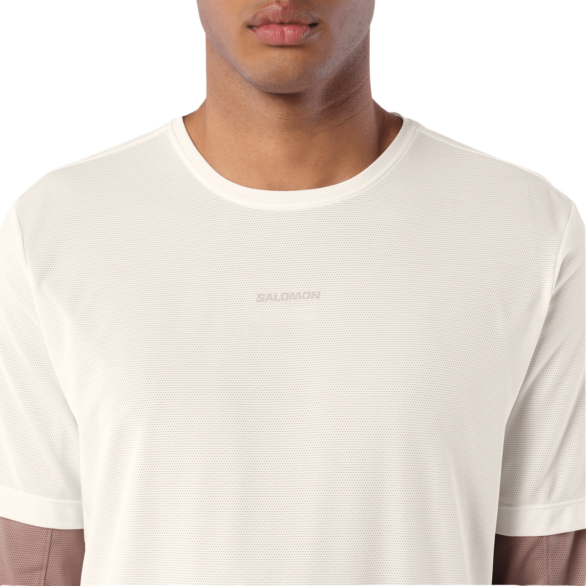 Salomon Shakeout Core Tee GFX Heren | trrail.com