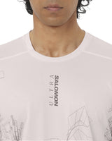 Salomon S/Lab Ultra Tee AOP Heren | trrail.com