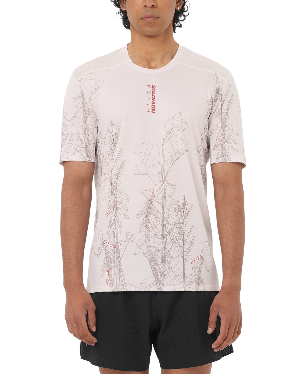 Salomon S/Lab Ultra Tee AOP Heren | trrail.com