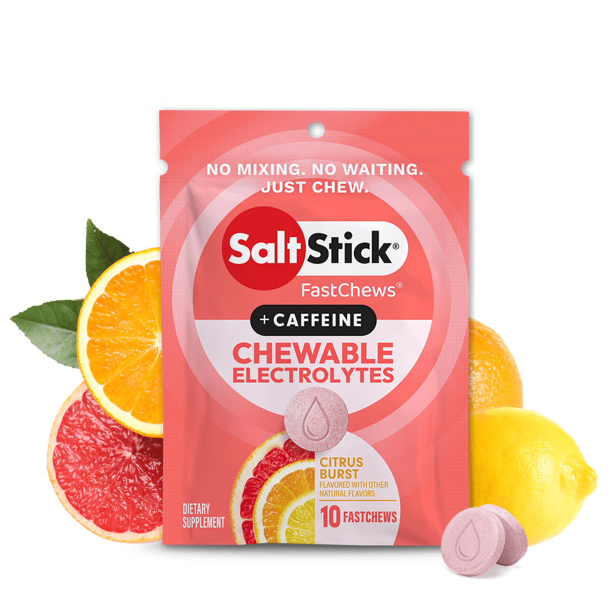 Saltstick Fastchews Elektrolyte Tabs (50mg natrium) | trrail.com