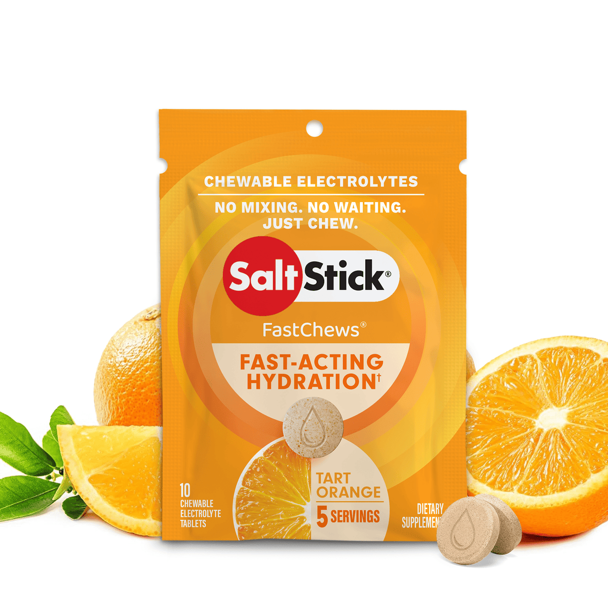 Saltstick Fastchews Elektrolyte Tabs (50mg natrium) | trrail.com