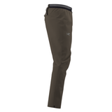 Arc'teryx Norvan Softshell Pant Herren in Braun – Seitenansicht mit Reißverschluss am Saum