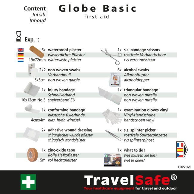Travelsafe Globe Basic Bag | trrail.com