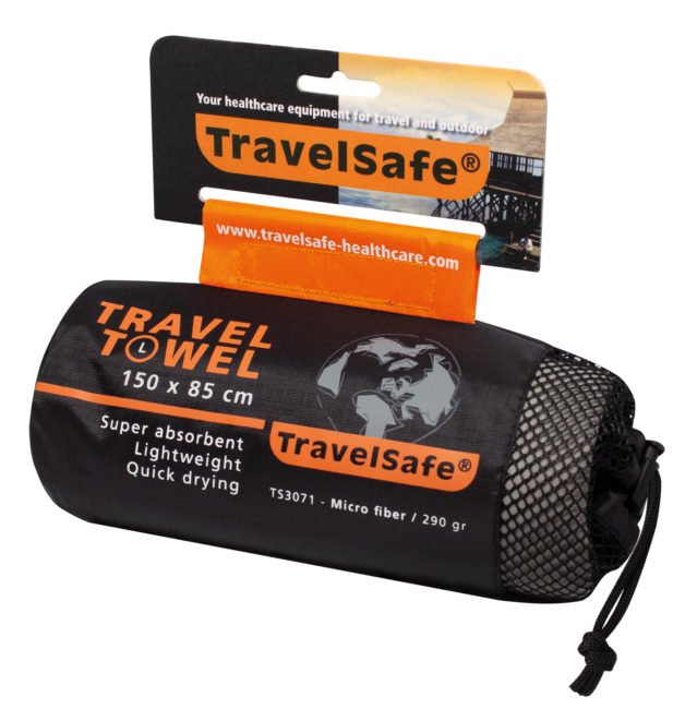 Travelsafe | Traveltowel | Microvezel Handdoek | trrail.com