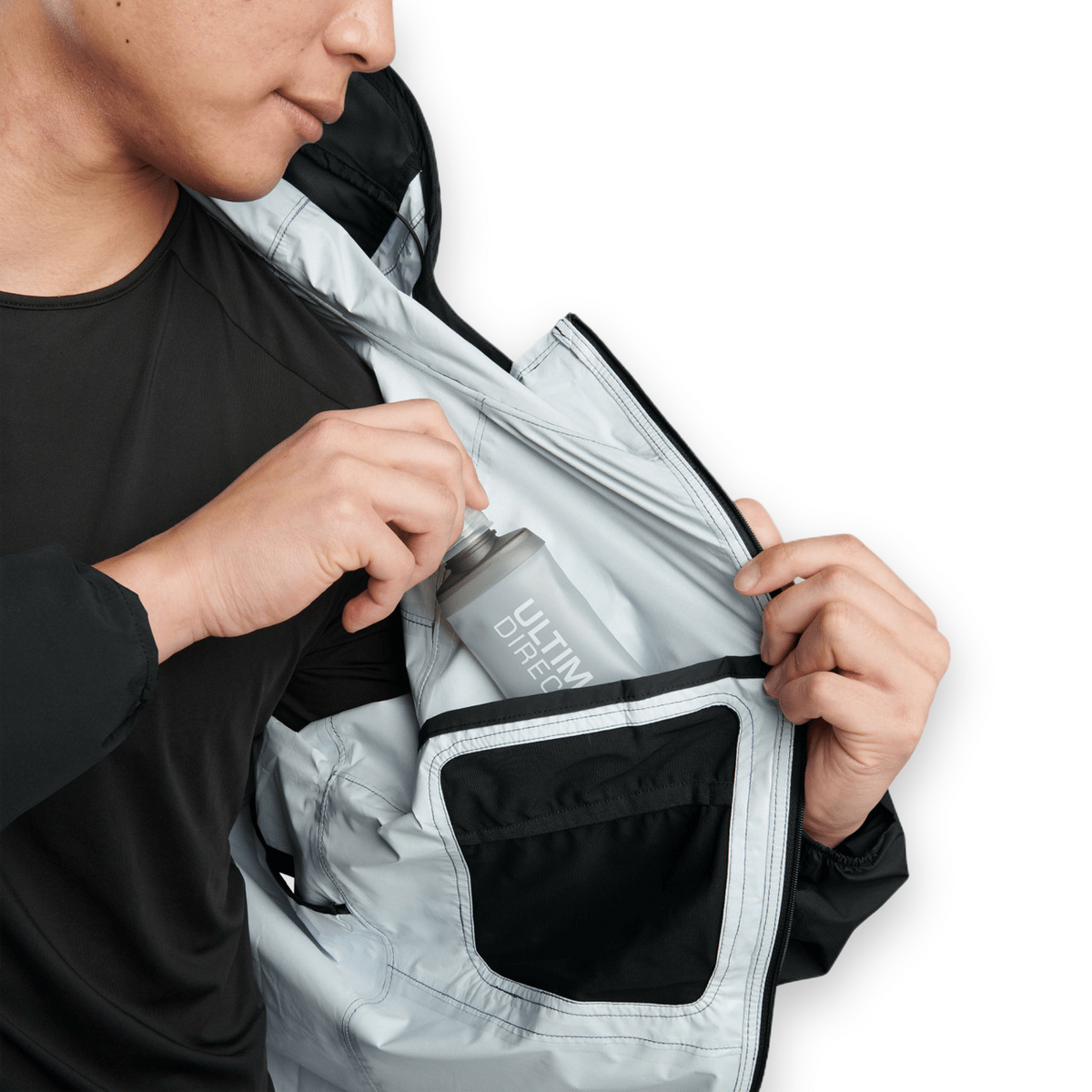 Ultimate Direction Deluge 2.5-Laags Jacket Heren (10k) | trrail.com