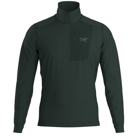 Arc'teryx Rho LT Zip Neck Heren | trrail.com