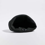 Våga Fleece Beanie in zwart – zicht op de binnenkant